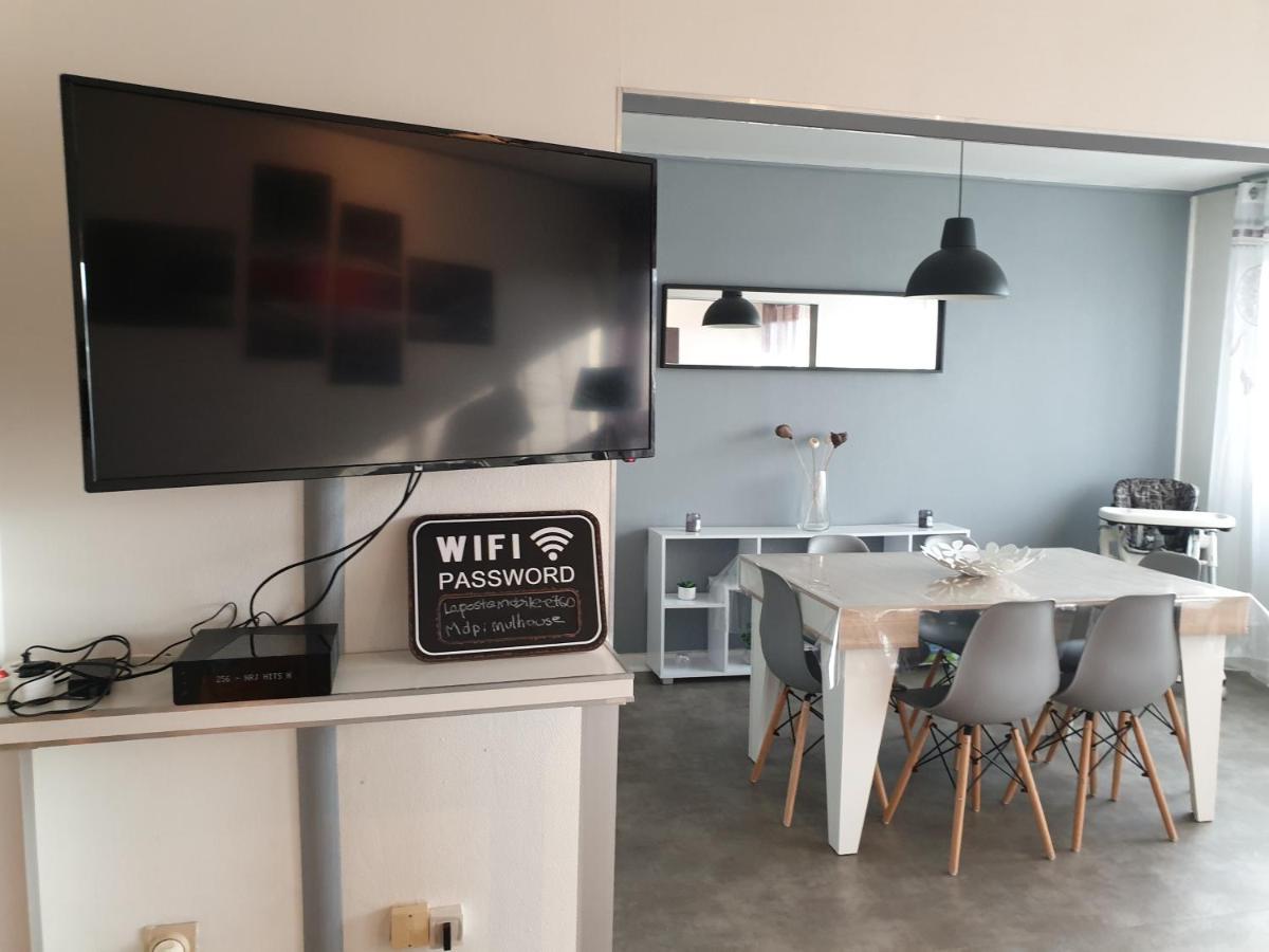 Mulhouse,Grand Appart Cosy&Lumineux, 78M2 , Pour 5 Personnes Dış mekan fotoğraf